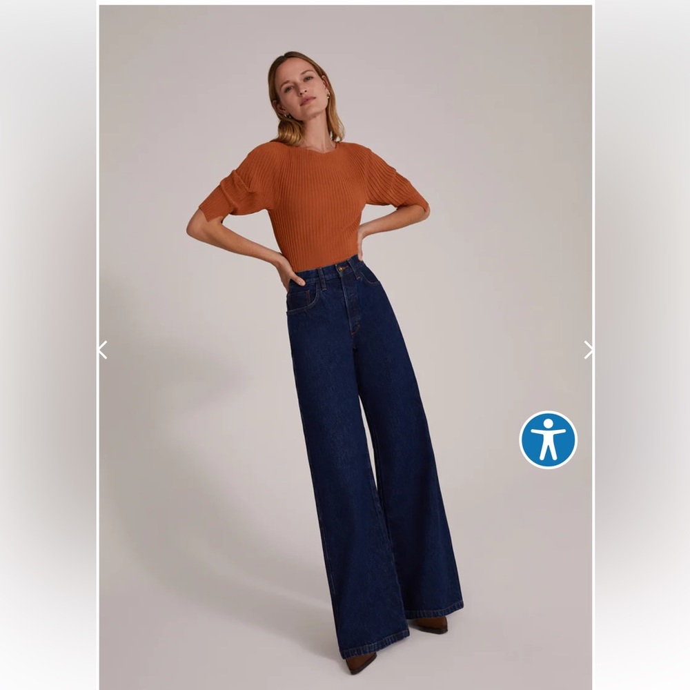 Favorite Daughter Wide Leg Jeans 24